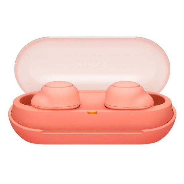 фото Беспроводные наушники wf-c500 orange sony