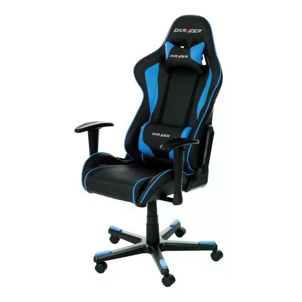 фото Игровое кресло formula oh/fe08/nb black/blue dxracer