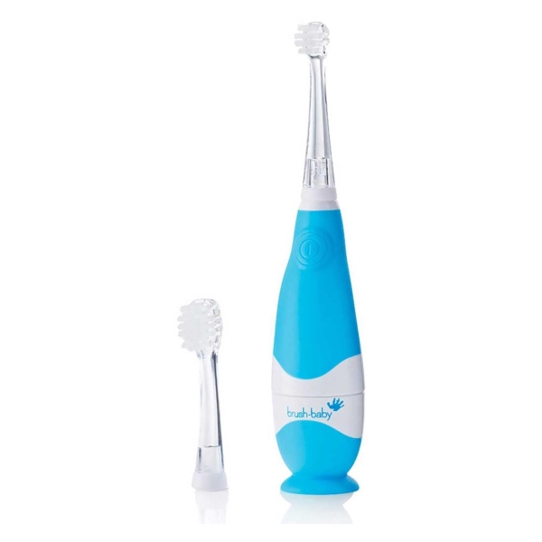 фото Электрическая зубная щетка babysonic blue (brb051/157) brush baby