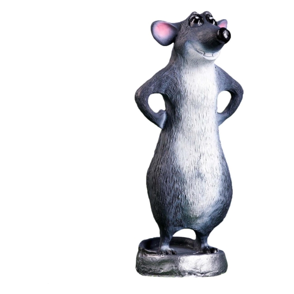фото Садовая фигура "крысенок", 12х23х10 см (9438641) хорошие сувениры