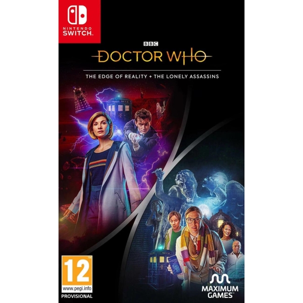 фото Игра для nintendo switch doctor who: the edge of reality&lonely assassins maximum-games