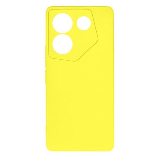 фото Чехол для tecno camon 20 pro (5g) yellow (tcase-25) df