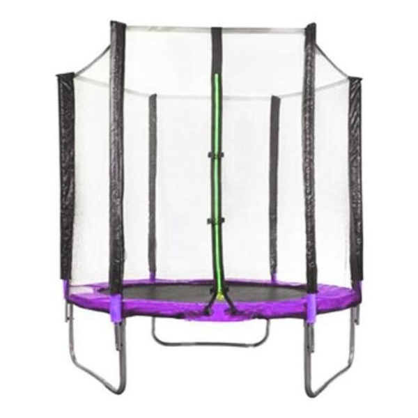 фото Каркасный батут 10ft 312 см inside purple atlas sport