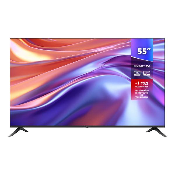 фото Ultra hd (4k) led телевизор 55" h55u5500sa триколор