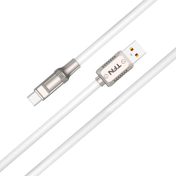 фото Кабель usb type-c diy, 1,5m white (tfn-c-diy-ac15m-wh)