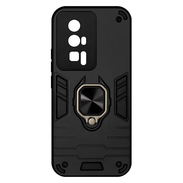 фото Чехол для poco f5 pro black (poarmor-01) df