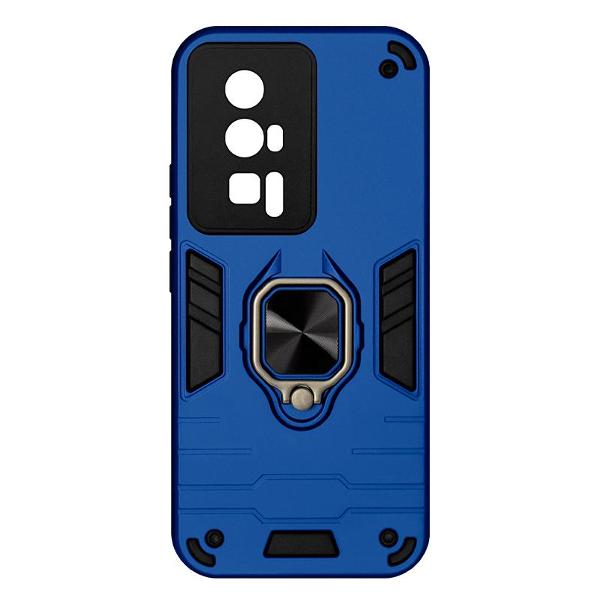 фото Чехол для poco f5 pro dark blue (poarmor-01) df