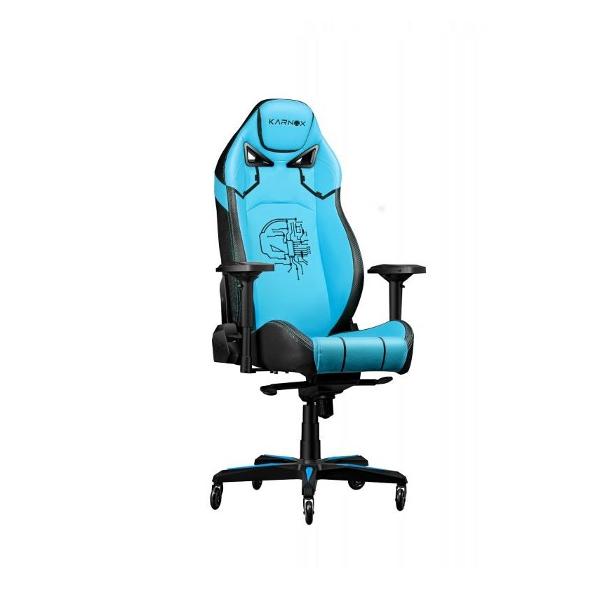фото Игровое кресло gladiator cybot edition blue (kx800915-cy) karnox