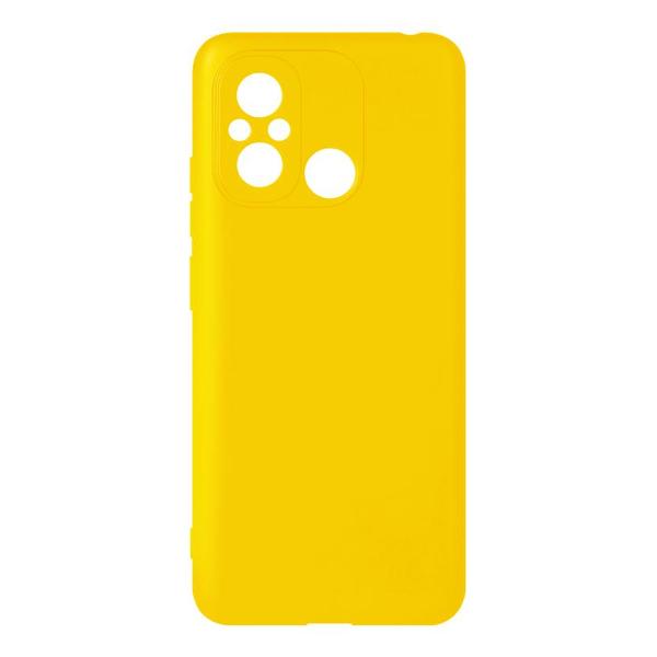 фото Чехол для xiaomi redmi 12c/poco c55 yellow (xicase-79) df