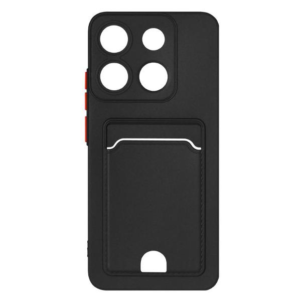 фото Чехол для infinix smart 7 plus df black (incardcase-09)