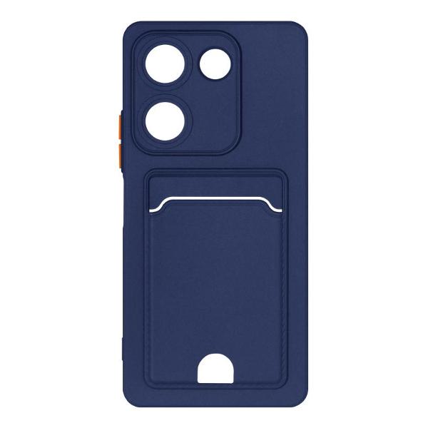 фото Чехол для tecno camon 20/20 pro (4g) dark blue (tcardcase-08) df