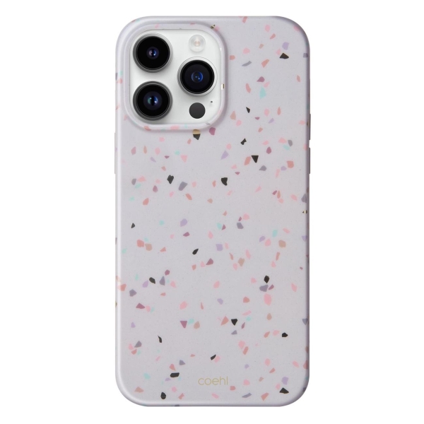 фото Чехол для iphone 14 pro coehl terrazzo sandstone (ip6.1p(2022)-tezsstn) uniq