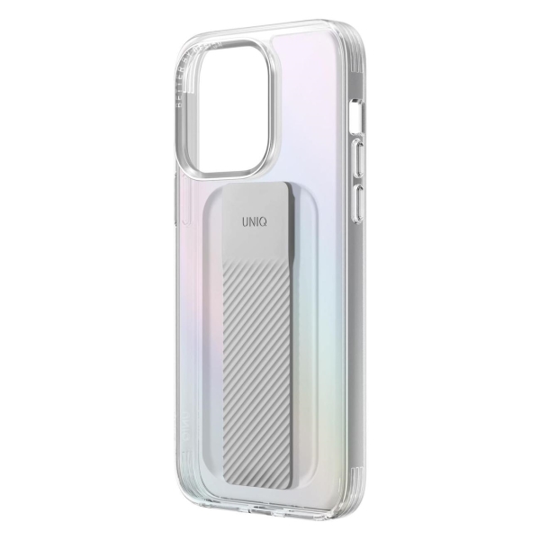 фото Чехол для iphone 14 pro heldro mount +band iridescen (ip6.1p(2022)-helmird) uniq