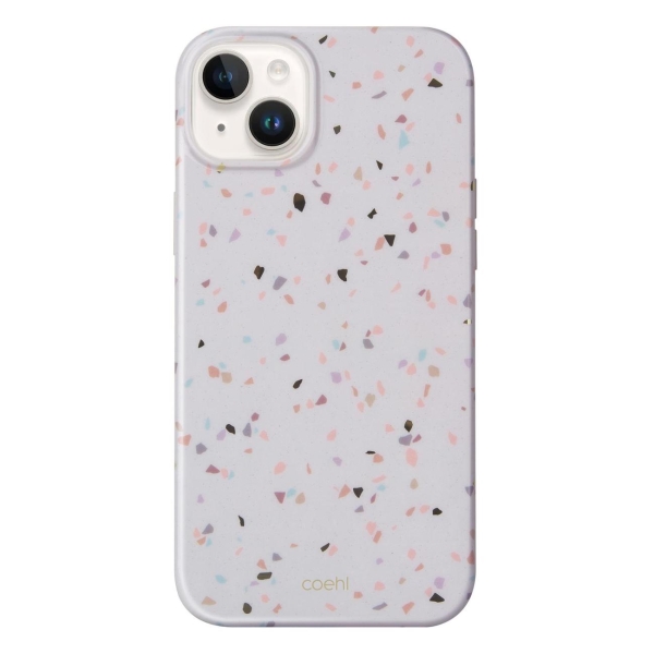 фото Чехол для iphone 14 coehl terrazzo sandstone (ip6.1(2022)-tezsstn) uniq