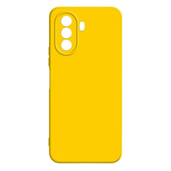 фото Чехол для huawei nova y71 yellow (hwcase-149) df