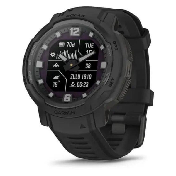 фото Смарт-часы instinct crossover solar tactical edition black (010-02730-10) garmin