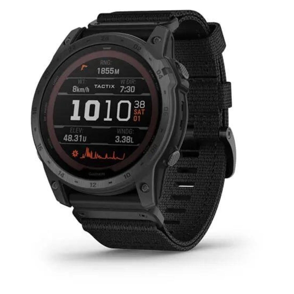 фото Смарт-часы tactix 7 pro ballistics edition solar powered tactical gps watch with applied ballistics and nylon band (010-02704-20) garmin