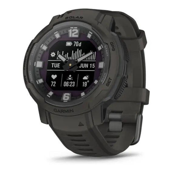 фото Смарт-часы instinct crossover solar graphite (010-02730-11) garmin