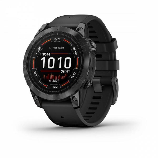 фото Смарт-часы epix pro gen 2 standard edition 47mm slate gray with black band (010-02803-00) garmin