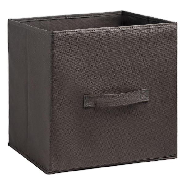 фото Короб для хранения "уютный дом", 31х31х31 см, серый gemlux