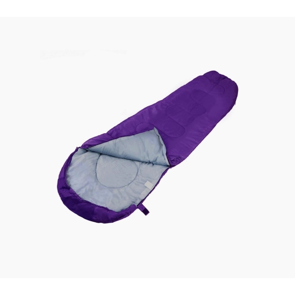 фото Спальный мешок acamper bergen, 300 г/м2 purple/grey calviano