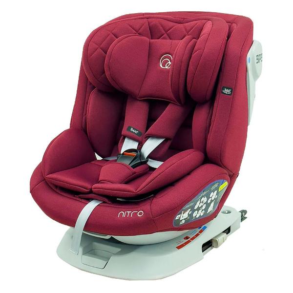 фото Автокресло nitro, isofix, группа 0+/1/2/3 red (ub619) rant