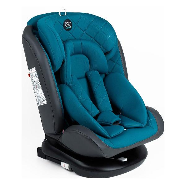 фото Автокресло brilliant, isofix, класс d, группа 0+/1/2/3, бирюзовое (amaro-2003-brbi) amarobaby