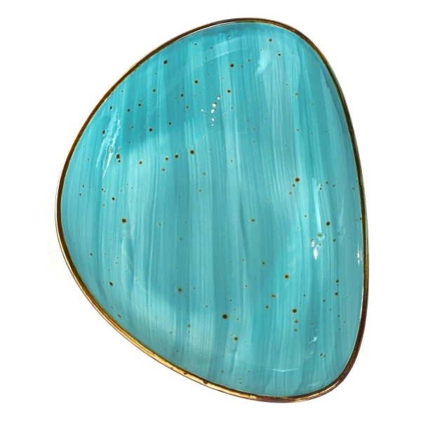 фото Салатник "бирюза", 490 мл, фарфор, бирюзовый (206-55007) samold