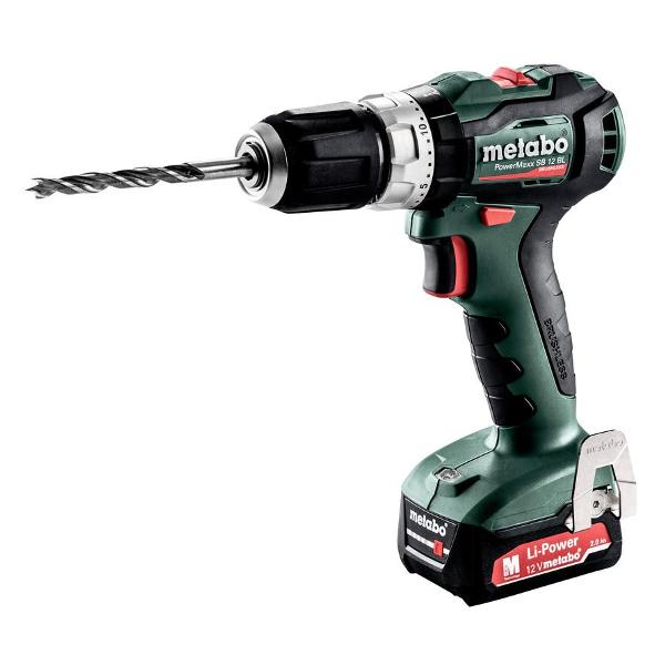 фото Аккумуляторная дрель-шуруповерт powermaxx sb 12 bl (601077500) metabo