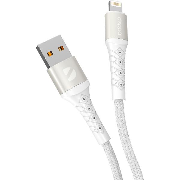 фото Кабель usb/lighting, 1 м, белый (72519) deppa