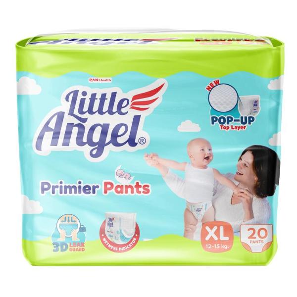 фото Подгузники-трусики premier 5/xl, 12-15 кг, объем талии 40-54 см little-angel