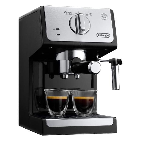 фото Кофеварка рожковая active line ecp33.21.bk delonghi