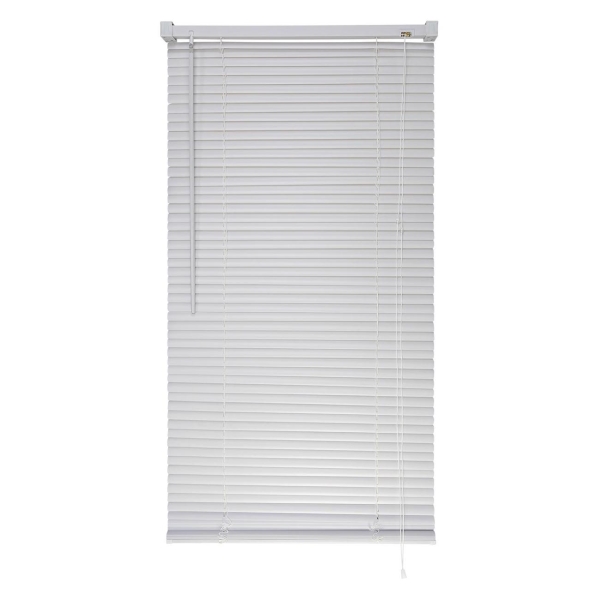 фото Жалюзи горизонтальные пластик, белые (6130160) эскар