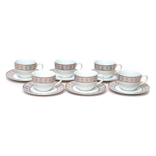 фото Чайный сервиз "бристоль: генри", на 6 персон, фарфор, 12 предметов (106-03027) balsford