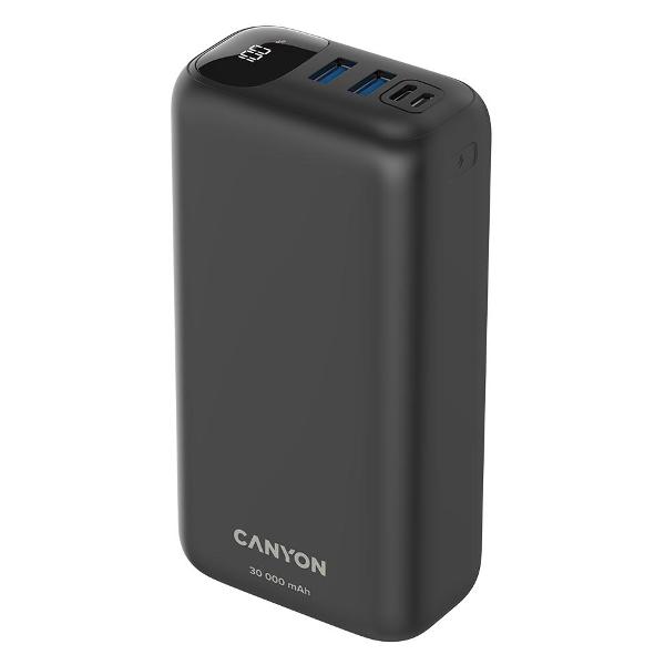 фото Внешний аккумулятор pb-301, 30000mah black (cne-cpb301b) canyon