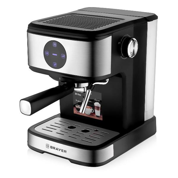 фото Кофеварка рожковая br1105 brayer