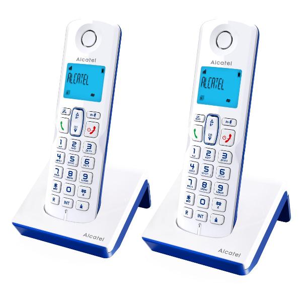 фото Dect-телефон s230 duo ru white alcatel