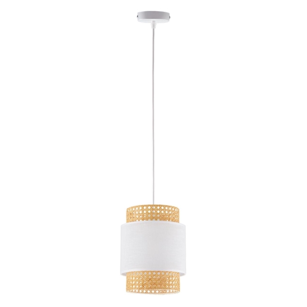 фото Светильник подвесной boho, белый (6528) tk lighting