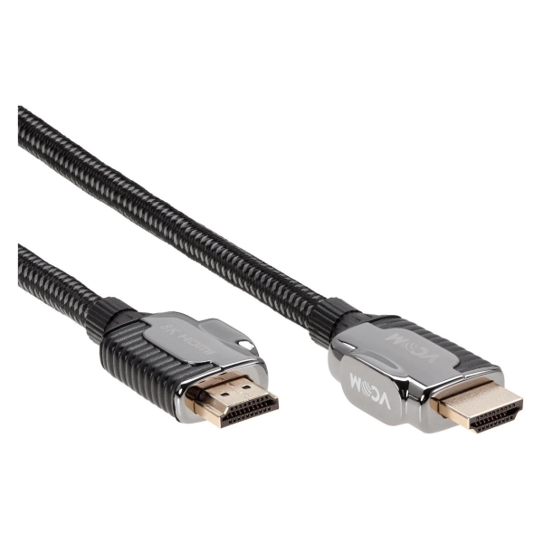 фото Кабель hdmi 19m/m version 2.1, 8k 60 hz, медь, vcom, 1 м (cg864-1m)