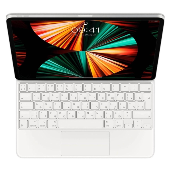 фото Чехол-клавиатура magic keyboard для ipad pro 12.9 gen 3-6 white (mjql3) apple