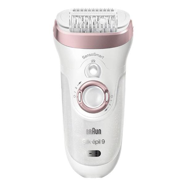 фото Эпилятор silk-epil 9 sensosmart ses 9-855, с щеточкой для лица braun