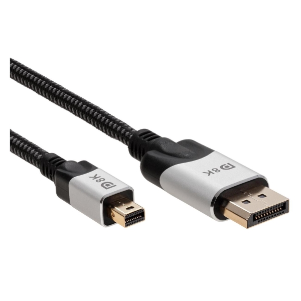 фото Кабель mini displayport m - display port m 1.4v, медь, 1,5 м (cg685-1.5m) vcom