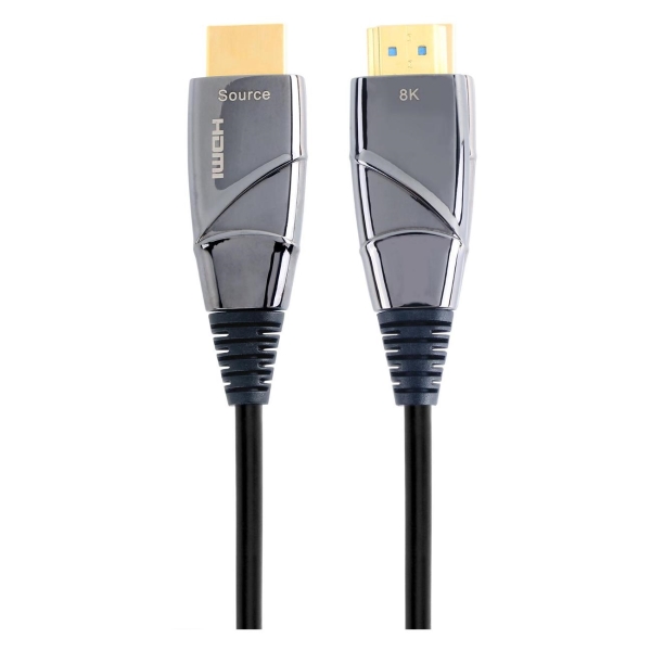 фото Кабель hdmi 19m/m, ver. 2.1, 8k 60hz, 30m (d3743-30m) vcom