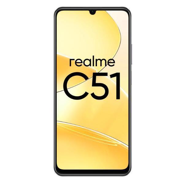 фото Смартфон c51 4/128gb black carbon (rmx3830) realme