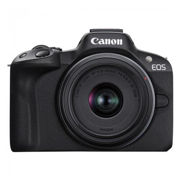 фото Системный фотоаппарат eos r50 kit rf-s 18-45mm is stm black (00000418747) canon