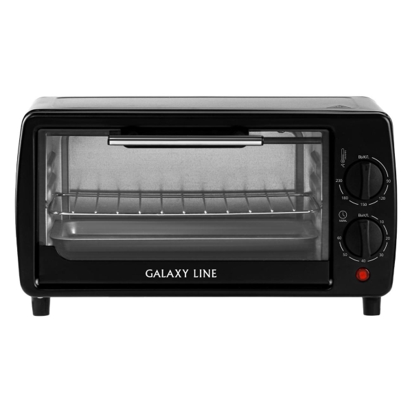 фото Мини-печь gl2625 black galaxy-line