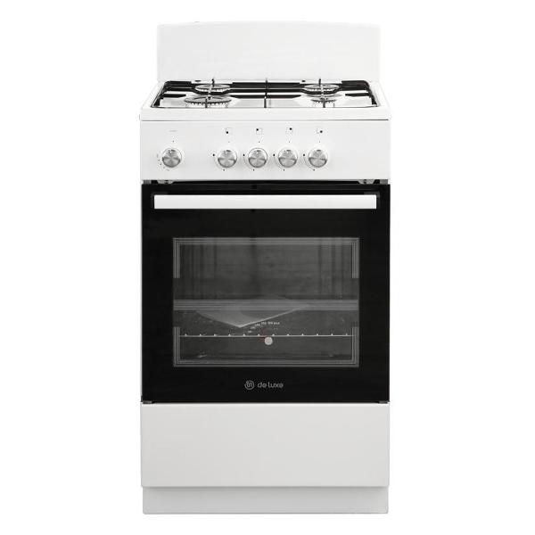 фото Газовая плита 5040.48г(щ), белая de luxe