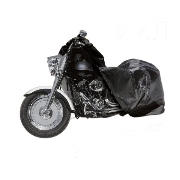 фото Тент-чехол на мотоцикл размер xxxl, 295x140x110 см black (371mh-31-16) zdk