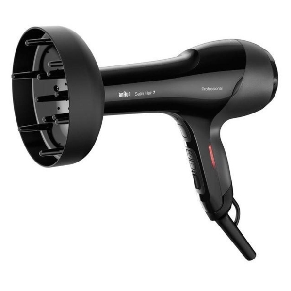 фото Фен satin hair 7 sensodryer iontec hd785 diffuser braun