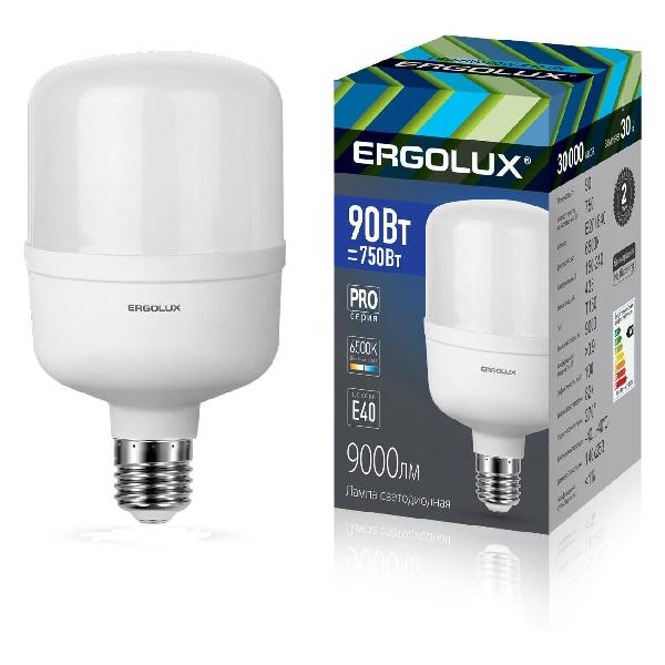 фото Светодиодная лампа pro 90 вт e40 6500к (led-hw-90w-e40-6k) ergolux